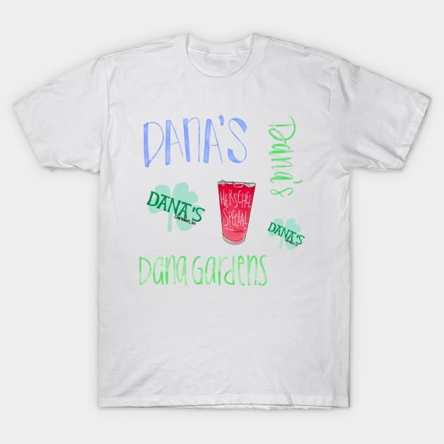 Dana Gardens Sticker Pack T-Shirt by AlishaMSchil